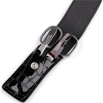 Solingen Cestovní manikúra v koženém pouzdře Koňak Solingen F810879ss13