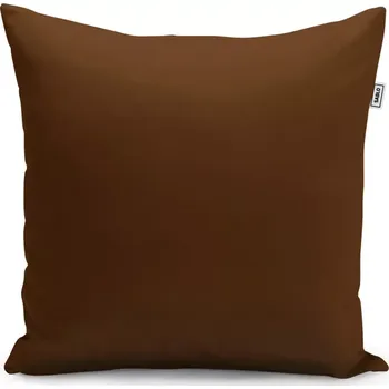 Polštář Sablio Polštář Čokoládově hnědá - 60x60 cm