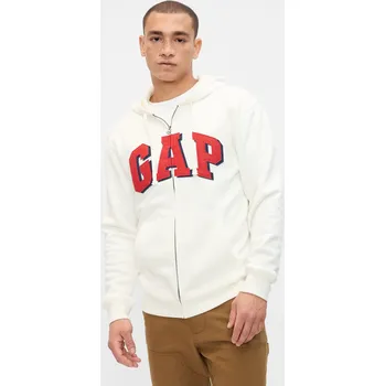 Pánská móda GAP Pánská Mikina na zip s logem 607383-00 Velikost: M Tričko zdarma při nákupu nad 3000,-!