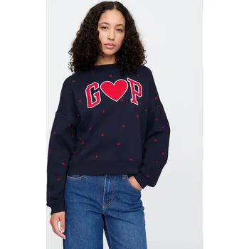 Dámská mikina GAP Dámská Oversize mikina s logem 645565-02 Velikost: XS Tričko zdarma při nákupu nad 3000,-!