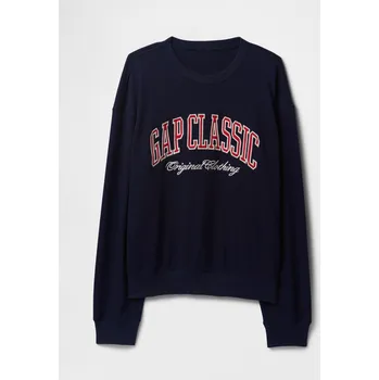 Pánská mikina GAP Pánská Oversize mikina s logem 744748-01 Velikost: M Tričko zdarma při nákupu nad 3000,-!