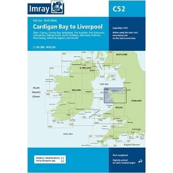 Cizojazyčná kniha Imray Chart C52 - Imray