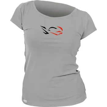 Dámské funkční tričko nanosilver® RIDE šedé S