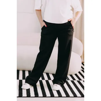 Pánské kalhoty Kalhoty Zen Black Plus, prodloužené, XXL