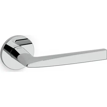 Dveřní kování OLIVARI Flute Chrom leštěný, Bez rozety/otvoru pro klíč