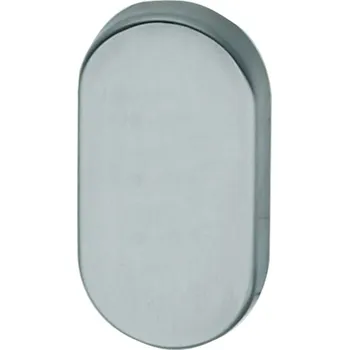 příslušenství k bráně Oválná rozeta zaslepená na branky, nerez