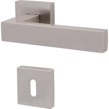 Dveřní kování Südmetall Canto Quadro-R, TopSpeed Klika jednostranná, pravá, Cylindrická vložka, Objektové dveře