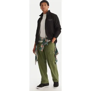 Pánská móda Quiksilver Mikina Zip Fleece EQYFT05134 Černá Regular Fit XXL