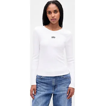 GAP Dámské Žebrované tričko s logem 805668-00 Velikost: L Tričko zdarma při nákupu nad 3000,-!