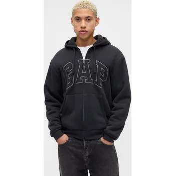 Pánská mikina GAP Pánská Zateplená mikina s logem 789781-00 Velikost: XL Tričko zdarma při nákupu nad 3000,-!
