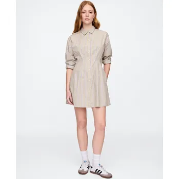 Dámské šaty GAP Dámské Košilové popelínové mini šaty 714838-02 Velikost: L Tričko zdarma při nákupu nad 3000,-!