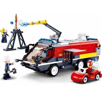 ostatní stavebnice SLUBAN Letištní hasičský vůz