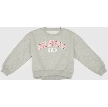 Pánská mikina GAP Dívčí Dětská oversize mikina s logem 645497-06 Velikost: L Tričko zdarma při nákupu nad 3000,-!