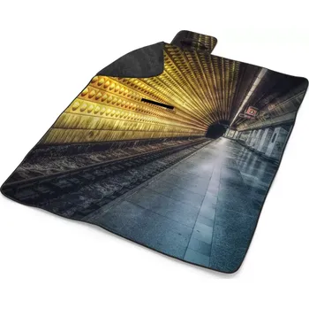 deka Sablio Plážová deka Pražské metro: 200x140 cm