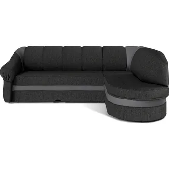 Sedací souprava Pravostranná rohová sedačka Benano s rozkládací funkcí typu delfín a úložným prostorem na lůžkoviny - ELTAP Inari 96, soft 29 250x85 cm