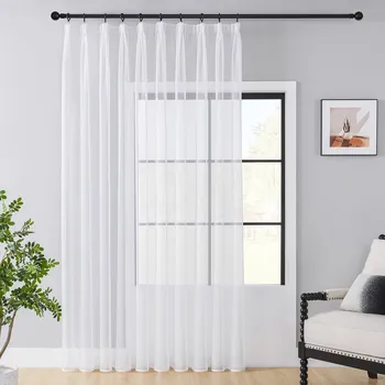 Záclona Záclona Elegant voál bílá 300 x 250 cm