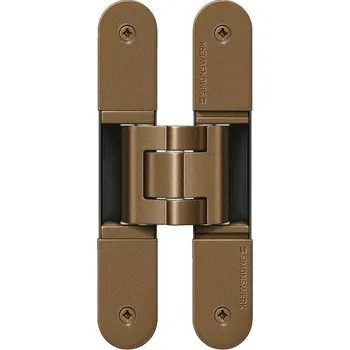 pant Tectus 640 3D A8 - skrytý pant pro bezfalcové dveře s obkladem Bronze metallic (168)