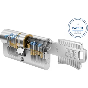 Vložka do dveří Cylindrická vložka Winkhaus ONT s prostupovou spojkou, 4. bezpečnostní třída 60+90