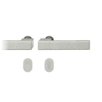 Dveřní kování FSB 15 1183 Plug-in Aluminium Pure, Cylindrická vložka