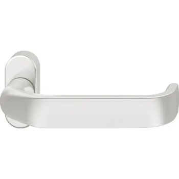 Stavební výplň FSB 06 1268 odsazená klika, úzká rozeta Eloxovaný hliník