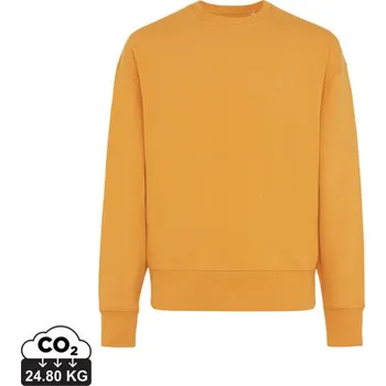 Pánská mikina Mikina IQONIQ Kruger relaxed fit z recykl. bavlny - Sundial Orange / XL