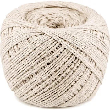 Příze Bavlněná příze macrame Ø2-2,5 mm rozčesávací