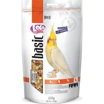 Krmivo pro ptáka Lolo Pets Basic Doypack krmivo pro korely 600 g