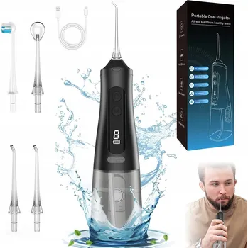 IP kamera BEZDRÁTOVÝ ZUBNÍ IRIGÁTOR 310 ML, 4 REŽIMY, ČERNÝ