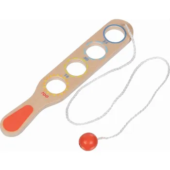 Dřevěná hračka Chyť míč – sbírej body Goki