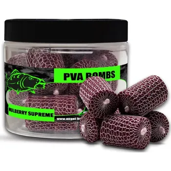 Návnadová surovina Plněné PVA punčochy Moruše Mulberry Supreme (Rozpustí se zhruba za 15 sekund.)