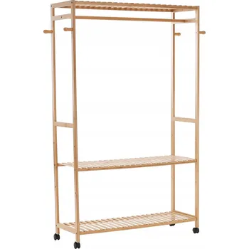 Šatní skříň Skříň Kondela Melar 112,5 x 165 x 35 cm světlé legno