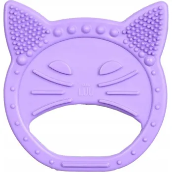 LUU KIDS Kousátko pro děti LUUISA THE CAT FIALOVÁ