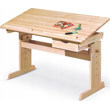 Obdélníkový psací stůl Halmar 109 x 55 x 63 cm, světlé dřevo