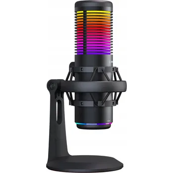 Mikrofon Rampage Bemol Herní/Podcastový Mikrofon RGB USB-C Černý