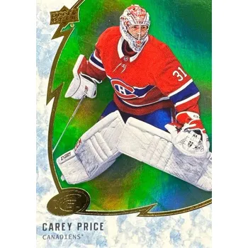 Karetní hra paralel karta CAREY PRICE 19-20 UD Ice Green číslo 2