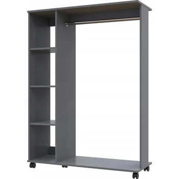 Komoda Nabbi komoda D1 Skříň 110 x 129,4 x 41,6 cm antracit