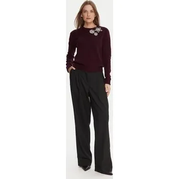 Pánský svetr KAOS Svetr RI1KT022 Bordó Regular Fit M