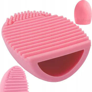 Kosmetický štětec Čistič štětců na make-up, silikonové vajíčko Brushegg