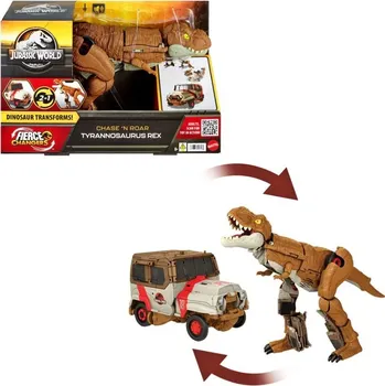 Figurka Mattel Jurský svět Dinosaur Transforms! TYRANOSAURUS REX, HPD38