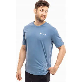 Pánské tričko Champion SS Tee modré 220264 BS099 - XL