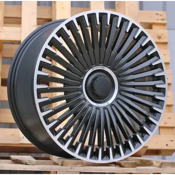 Alu kolo Alu kola Racing Line H3286F, 21x9 5x112 ET30, černá matná + leštění (zátěžová)