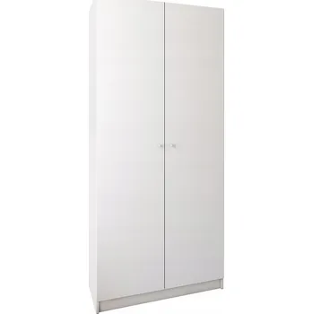 Šatní skříň Skříň Nabbi Přenos 90 x 210 x 52 cm bílá