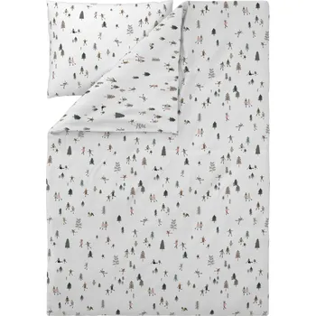 Povlečení LIVARNO® Ložní povlečení z jemného flanelu, 140 x 200 cm, 70 x 90 cm (lidé)