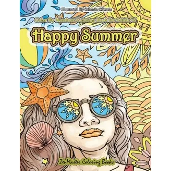 Kniha Color By Numbers Coloring Book for Adults of Happy Summer (Zenmaster Coloring Books)(Brožovaná)