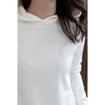 Dámská mikina Mikina Iff Ecru Kafe A Jsem Dobrá, M