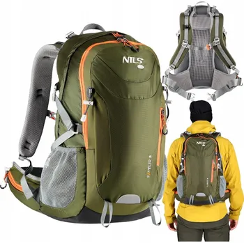 turistický batoh Turistický Batoh Nils Camp NC1917 20-40 l zelený