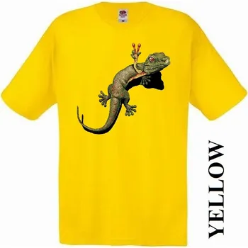 panske-levne-bavlnene-vtipne-tricko-potisk-jesterka-hipie Barva: Yellow - žlutá, velikost: XS