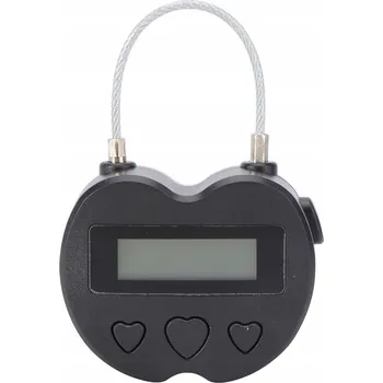 Visací zámek LCD displej časový zámek, časovač, visací zámek zxc