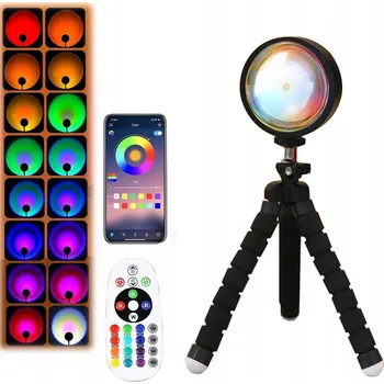 Lampička ANTIDEPRESIVNÍ LAMPA UMĚLÉ SLUNCE ZÁPAD SLUNCE RELAXAČNÍ LED