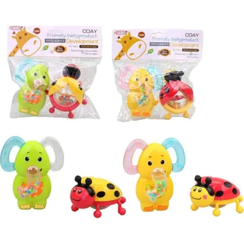 Chrastítka, 2 ks, 12 x 9 cm